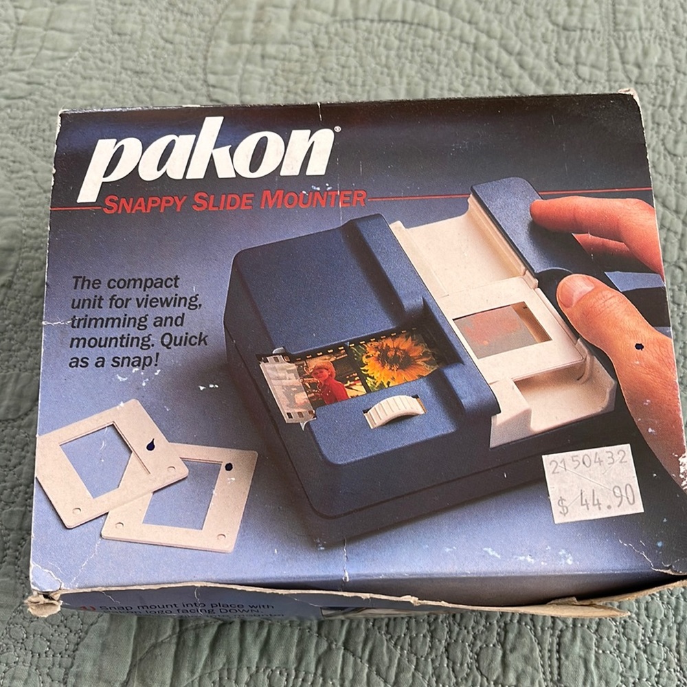 Pakon Snappy Slide Mounter Vintage Made in West Germany